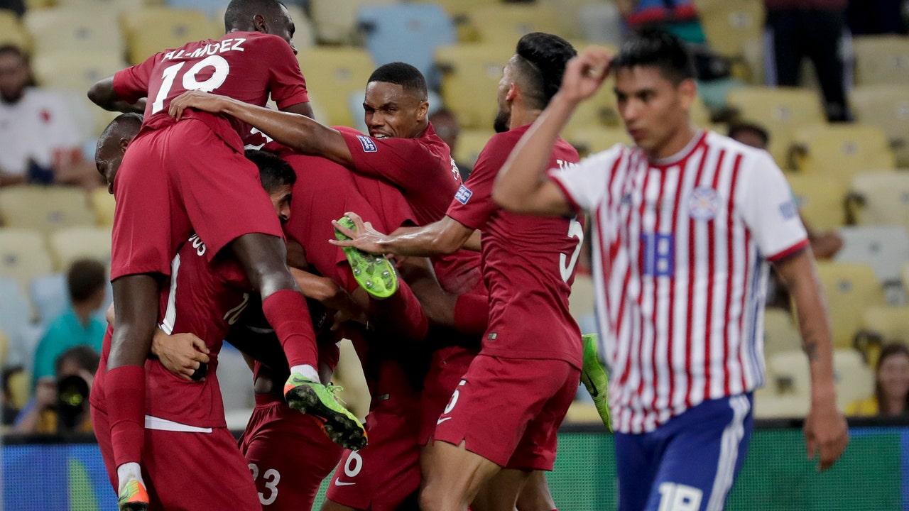 Qatar surprises Paraguay with 2-2 draw in Copa America debut